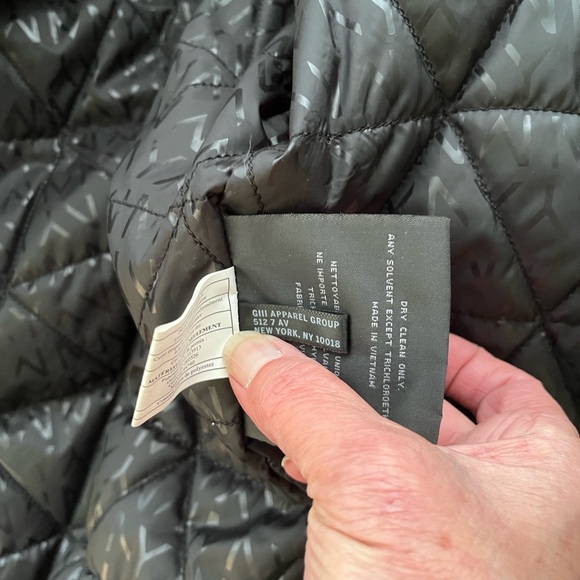 Marc New York Black Jacket with Faux Fur Collar Size M - Picture 12 of 12